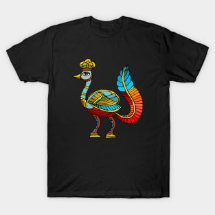 Ancient Egyptian Colorful Bird T-Shirt